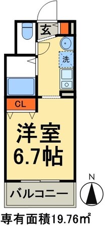 パティオ坂巻の物件間取画像